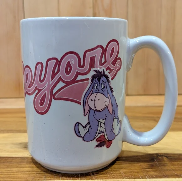 Disney Eeyore Mug with Pink Accents - Picture 2 of 6